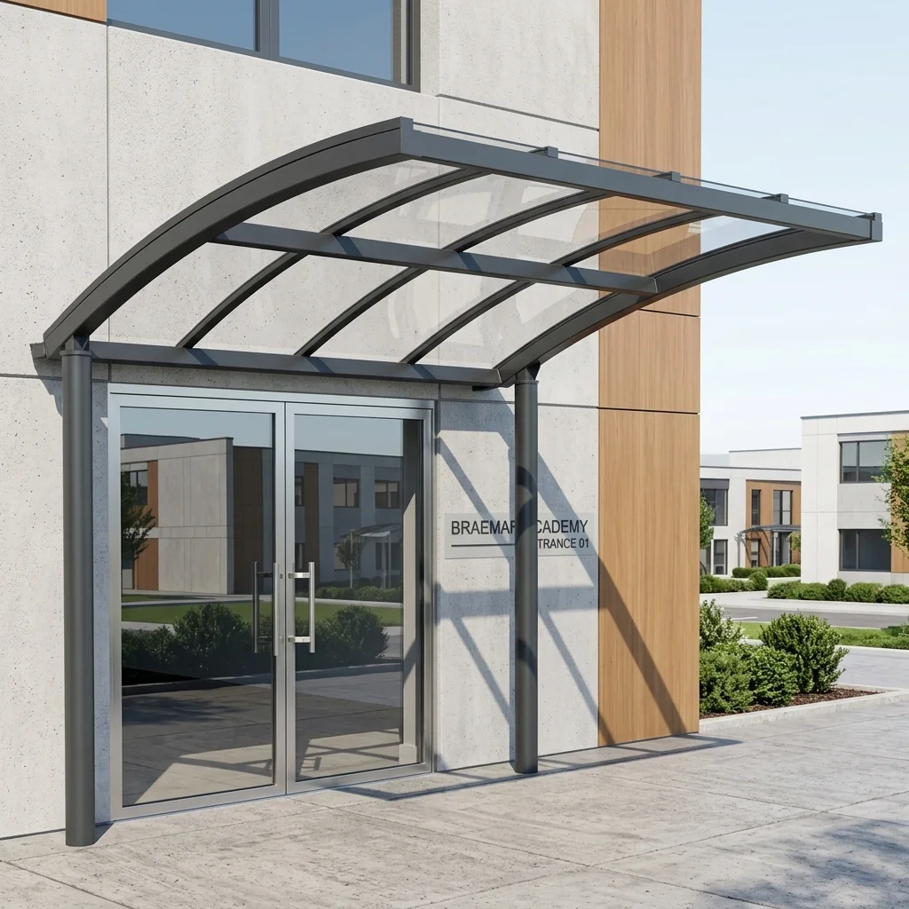 Braemar Entrance Door Canopy